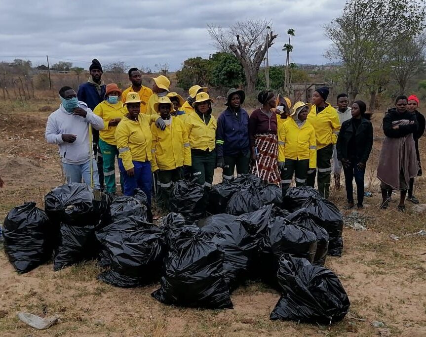 Sand River Community Clean up