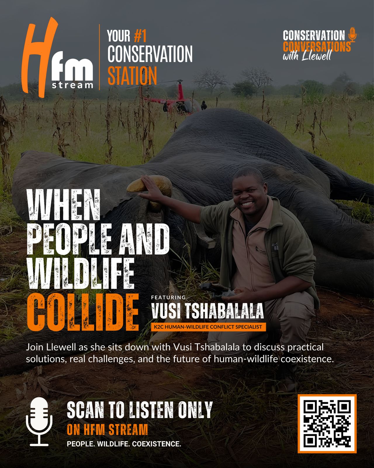 Human Wildlife Conflict interview graphic